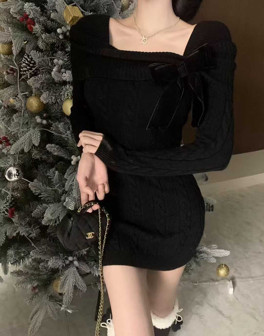 Amanda black dress